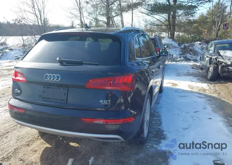 2018 Audi Q5 2.0T Premium/2.0T Tech Premium from USA, damaged, VIN WA1BNAFY4J2009748